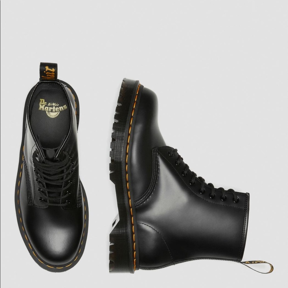 Dr Marten 1460 Bex Smooth Leather Platform Boots